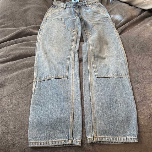 Alexander Wang Light Blue Straight Leg Jeans - Picture 9 of 9